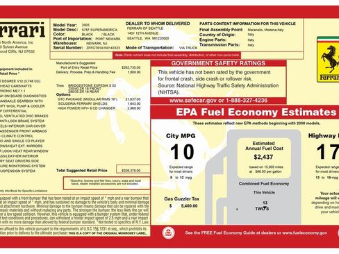 Used 2005 Ferrari 575M Maranello Superamerica image 72