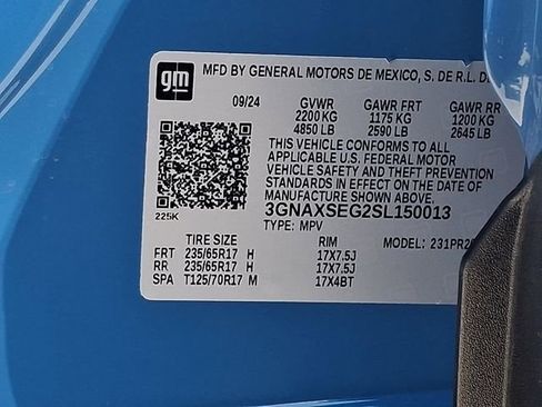 Certified 2025 Chevrolet Equinox ACTIV w/ Safety and Technology Package image 27