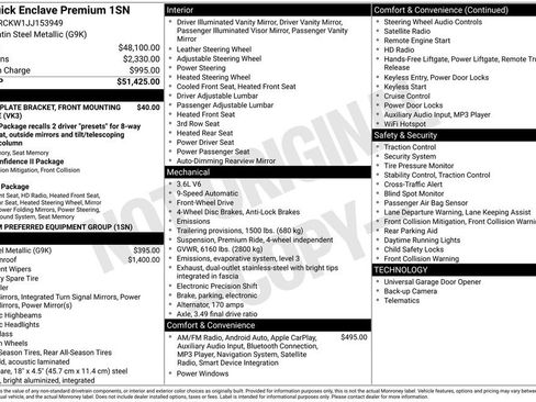 Used 2018 Buick Enclave Premium image 2