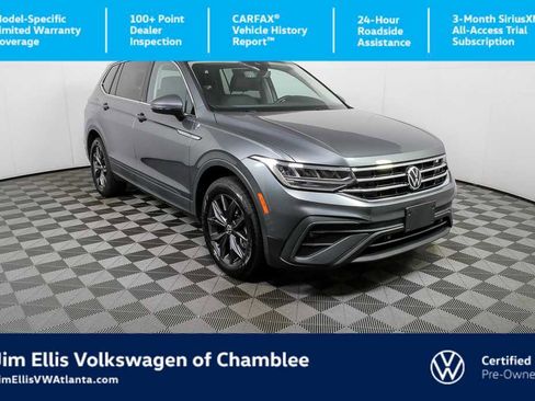 Certified 2023 Volkswagen Tiguan SE w/ Panoramic Sunroof Package FWD image 1