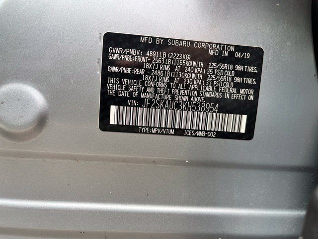 Used 2019 Subaru Forester Limited AWD/4WD image 14