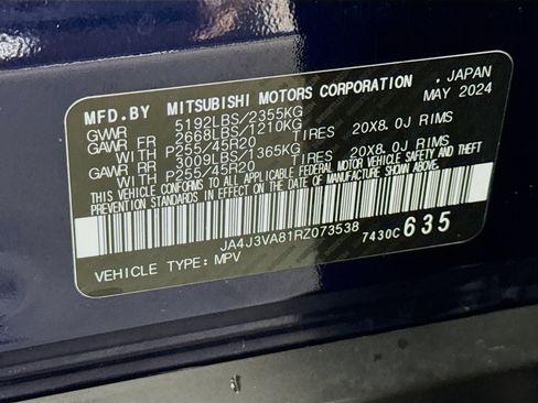 Used 2024 Mitsubishi Outlander SE Black Edition image 40