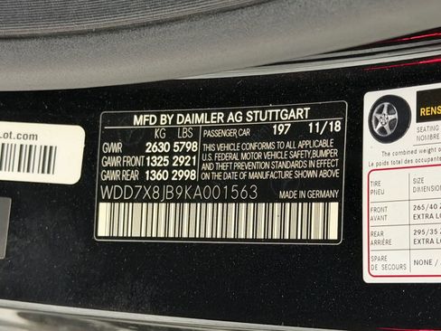 Used 2019 Mercedes-Benz AMG GT 63 image 29