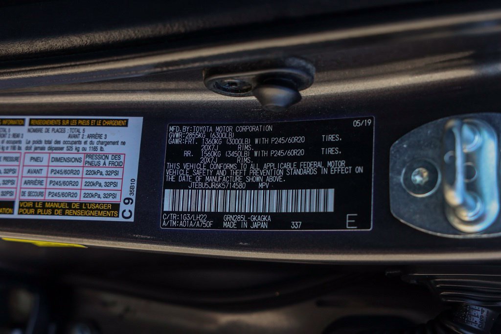 Used 2019 Toyota 4Runner Limited AWD/4WD image 35