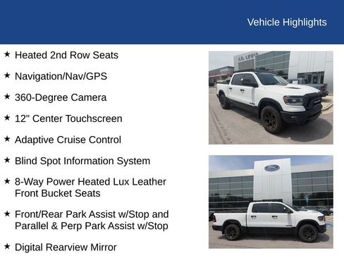 Used 2023 RAM 1500 Rebel w/ Rebel Level 2 Equipment Group AWD/4WD image 10