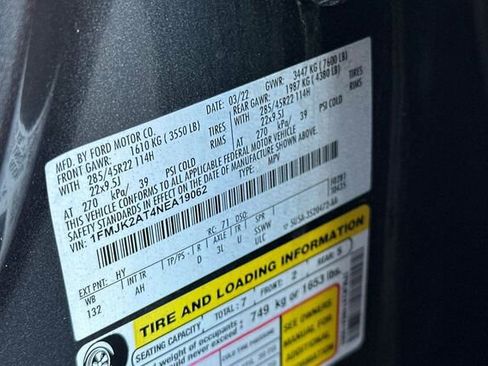 Used 2022 Ford Expedition Max Limited image 25