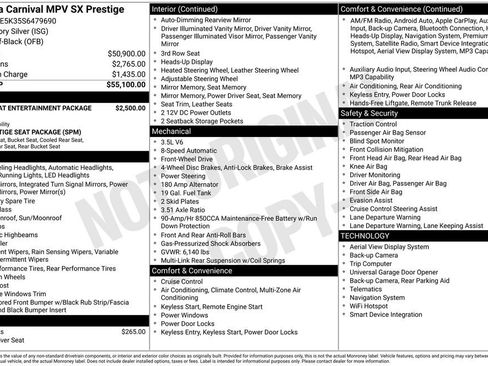 New 2025 Kia Carnival SX Prestige image 5