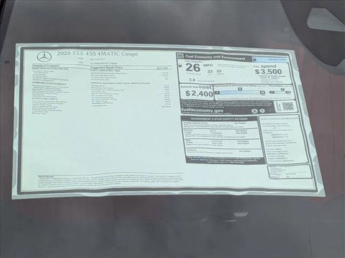 New 2026 Mercedes-Benz CLE 450 4MATIC Coupe image 17