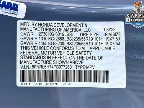 Used 2023 Honda Odyssey Sport image 32