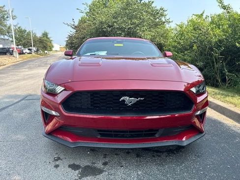 Used 2021 Ford Mustang Premium w/ Wheel & Stripe Package RWD image 3
