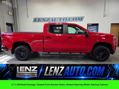 Used 2022 Chevrolet Silverado 1500 LT Trail Boss w/ Bed Protection Package AWD/4WD image 1
