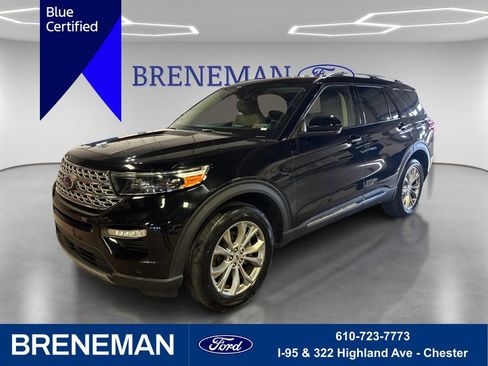 Certified 2023 Ford Explorer Limited AWD/4WD image 1