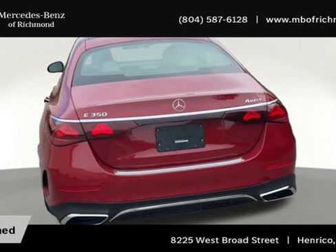 Used 2025 Mercedes-Benz E 350 4MATIC Sedan image 9