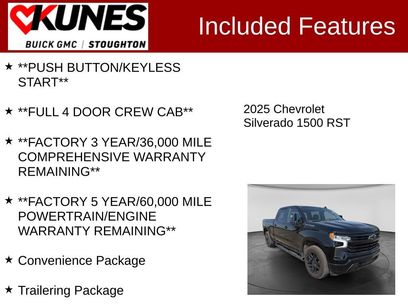 Used 2025 Chevrolet Silverado 1500 RST w/ Protection Package