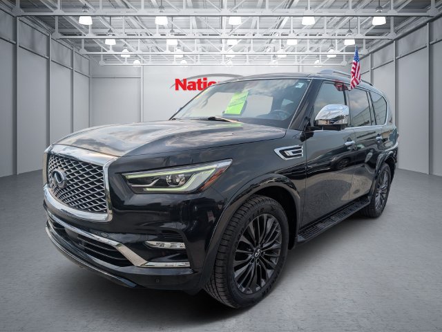 Used 2023 INFINITI QX80 Sensory w/ Cargo Package AWD/4WD image 1