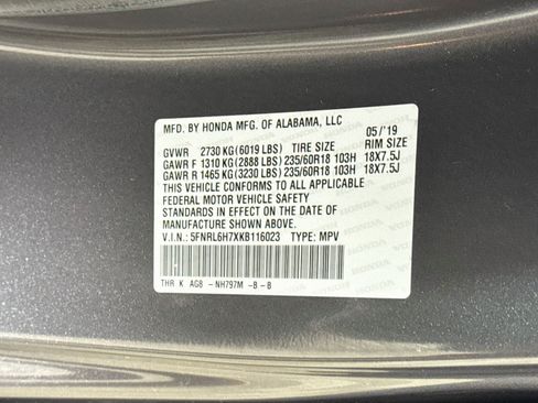 Used 2019 Honda Odyssey EX-L image 30