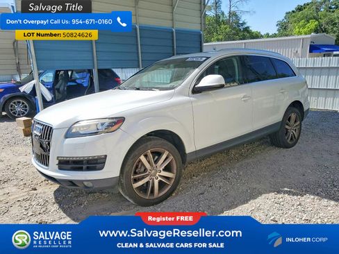 Used 2013 Audi Q7 3.0T Premium Plus w/ Premium Plus Pkg AWD/4WD image 1