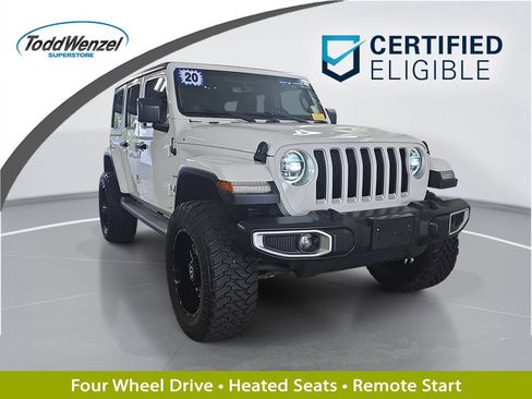 Used 2020 Jeep Wrangler Unlimited Sahara w/ Dual Top Group AWD/4WD image 1