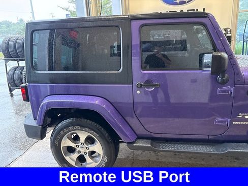 Used 2017 Jeep Wrangler Sahara w/ Connectivity Group AWD/4WD image 6