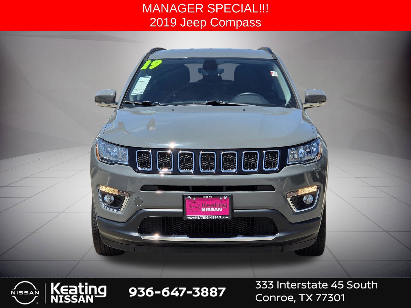 Used 2019 Jeep Compass Limited AWD/4WD image 2