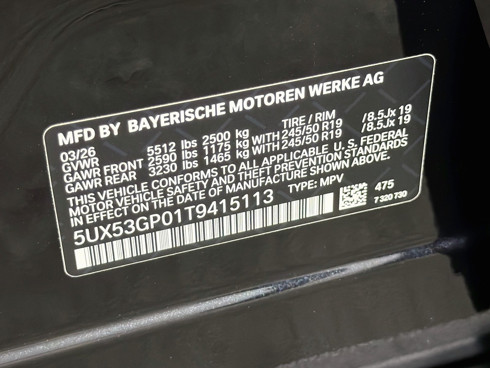 Used 2026 BMW X3 xDrive30i w/ Convenience Package AWD/4WD image 32