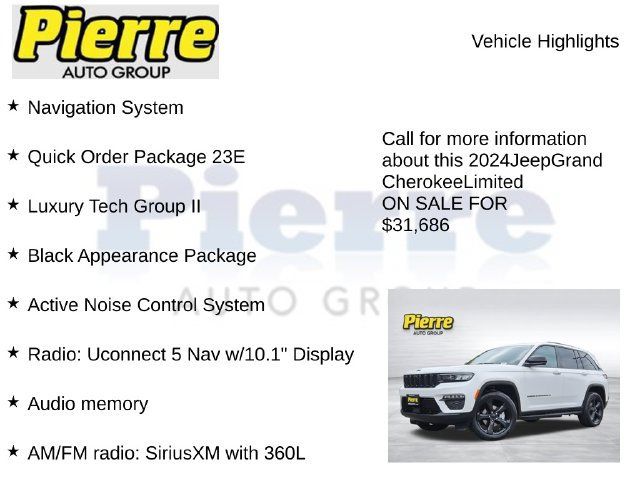 Used 2024 Jeep Grand Cherokee Limited w/ Luxury Tech Group II AWD/4WD image 7