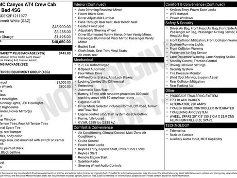Used 2023 GMC Canyon AT4 w/ Canyon Safety Plus Package AWD/4WD image 4