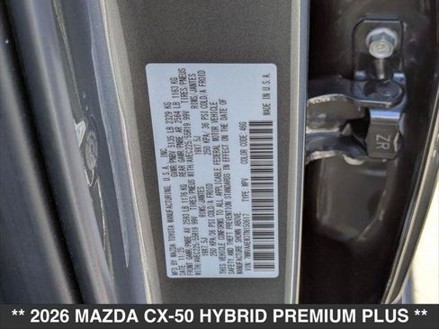 New 2026 MAZDA CX-50 2.5 Hybrid w/ Premium Plus Pkg AWD/4WD image 14