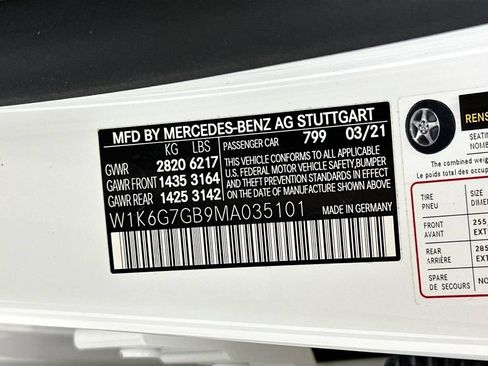 Certified 2021 Mercedes-Benz S 580 4MATIC Sedan image 33