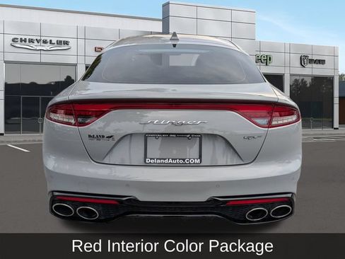 Used 2022 Kia Stinger GT1 w/ Red Interior Color Package RWD image 4