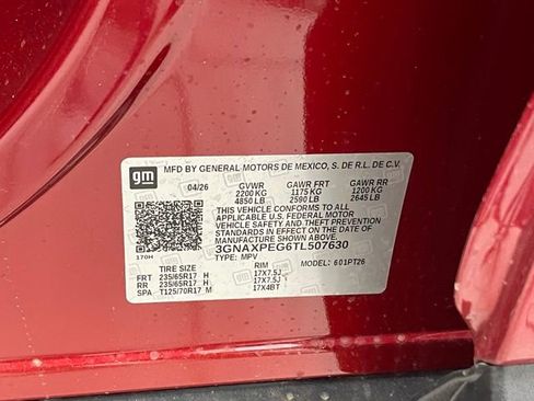 New 2026 Chevrolet Equinox LT AWD/4WD image 20