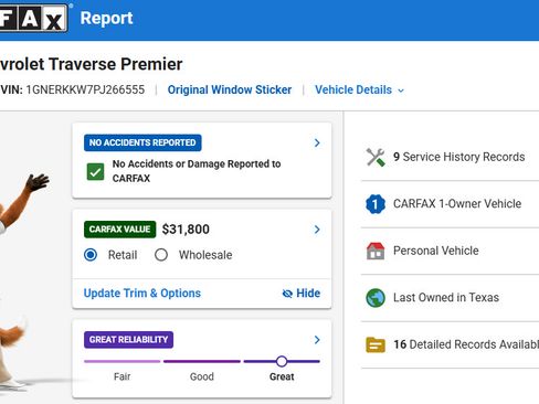 Used 2023 Chevrolet Traverse Premier FWD image 41