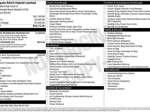 Used 2025 Toyota RAV4 Limited w/ Advanced Technology Package AWD/4WD image 5