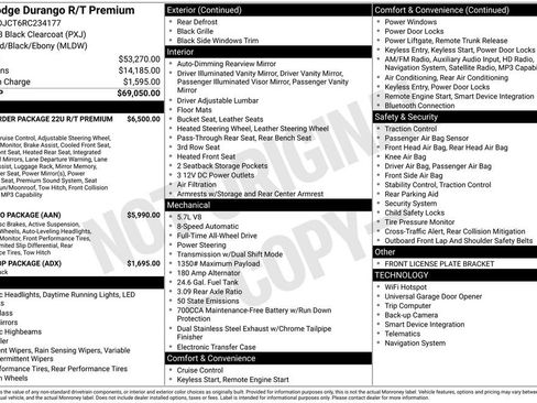 Used 2024 Dodge Durango R/T AWD/4WD image 16
