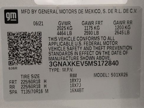 Used 2021 Chevrolet Equinox LT FWD image 33