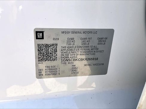 Used 2019 Chevrolet Tahoe LT w/ Texas Edition Package RWD image 37
