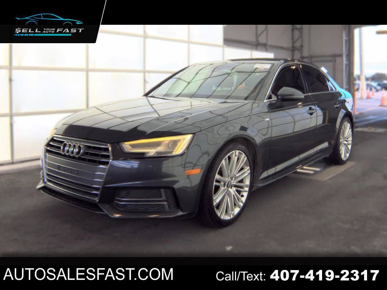 Used 2018 Audi A4 2.0T Ultra Premium Plus w/ Premium Plus Package FWD image 1