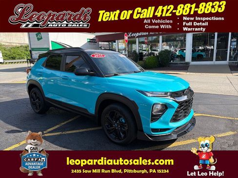 Used 2021 Chevrolet TrailBlazer RS w/ Sun and Liftgate Package AWD/4WD image 1