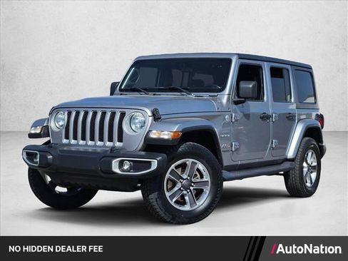 Used 2019 Jeep Wrangler Unlimited Sahara AWD/4WD image 1