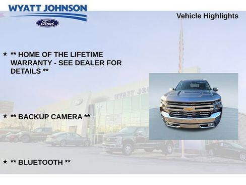 Used 2021 Chevrolet Silverado 1500 LTZ w/ LTZ Premium Package AWD/4WD image 5
