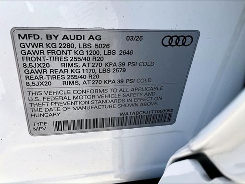 New 2026 Audi Q3 quattro 2.0T AWD/4WD image 17