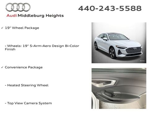 Certified 2025 Audi A5 2.0T Premium w/ Convenience Package image 6