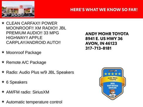 Used 2022 Toyota Corolla Cross LE w/ Moonroof Package image 2