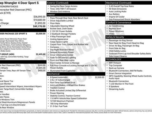 Used 2024 Jeep Wrangler Sport S image 2