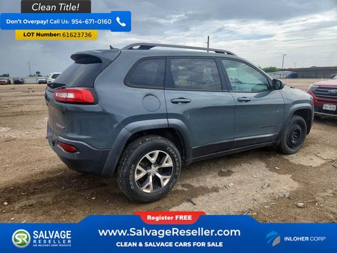 Used 2015 Jeep Cherokee Trailhawk AWD/4WD image 4