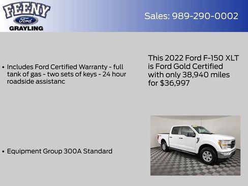 Certified 2022 Ford F150 XLT image 9