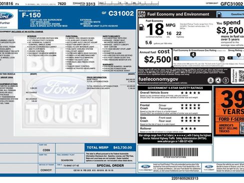 Used 2016 Ford F150 XLT AWD/4WD image 55