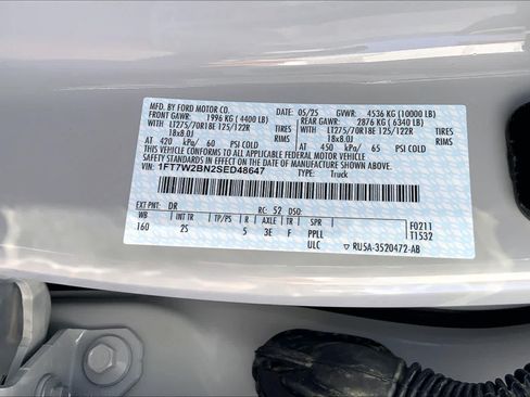 Certified 2025 Ford F250 XLT w/ 360-Degree Camera Package AWD/4WD image 36