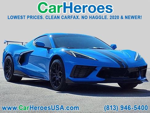 Used 2023 Chevrolet Corvette Stingray Premium Cpe w/ 3LT image 1