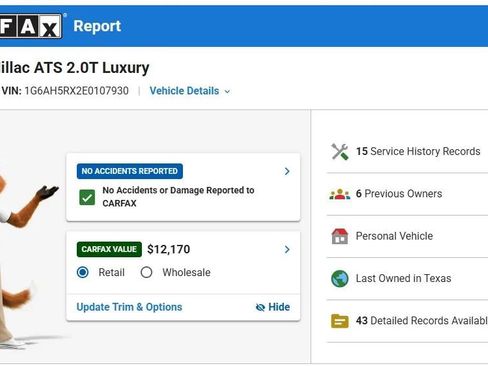 Used 2014 Cadillac ATS Luxury w/ Cold Weather Package AWD/4WD image 11